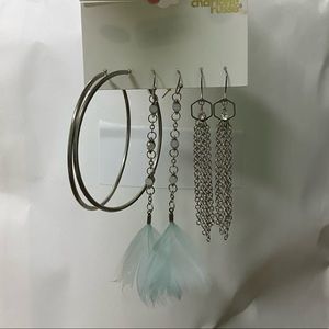 Earrings (set of 3)